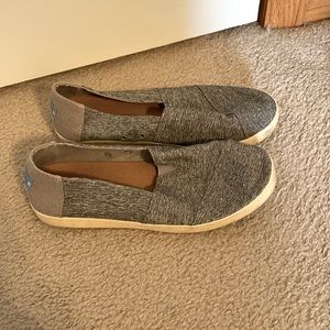 Toms gray shoes